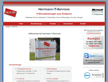 Tablet Screenshot of he-it.de